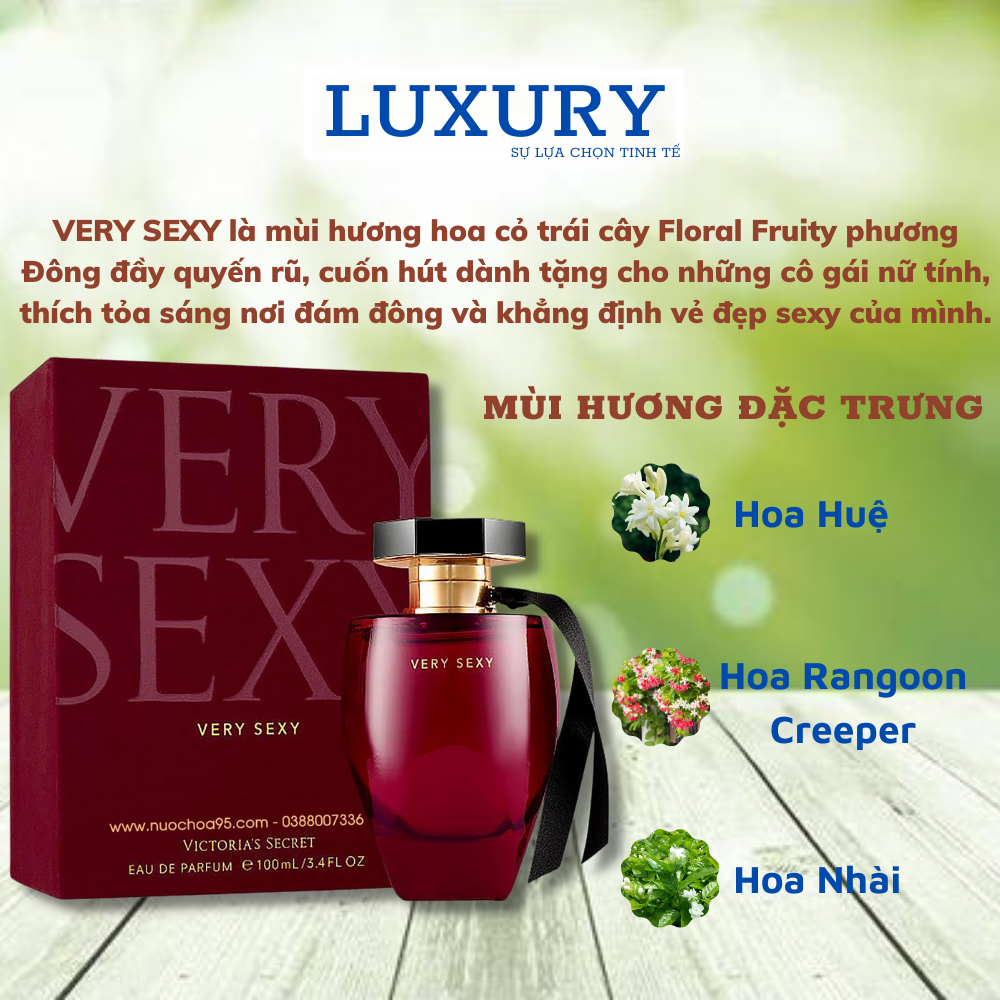 [CHÍNH HÃNG] Nước Hoa Nữ Victoria Secret Very Sexy 2018 Mẫu Dùng Thử Chiết 10ml. QUYẾN RŨ_SIÊU NGỌT NGÀO_CUỐN HÚT | BigBuy360 - bigbuy360.vn