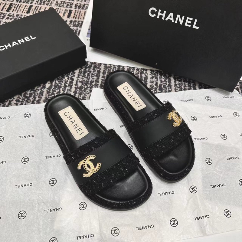 Dép lê nữ quai ngang vải dệt -Hàng QC fullbox- kèm video thật