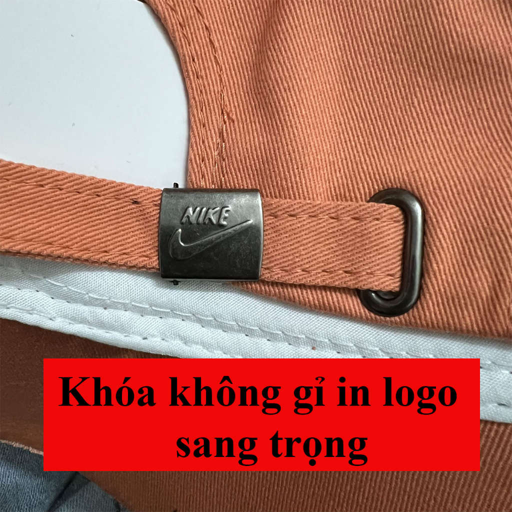 Mũ lưỡi trai rách thêu chữ NIKE phong cách Ulzzang form unisex nam nữ