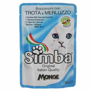 Pate Simba cho mèo các loại