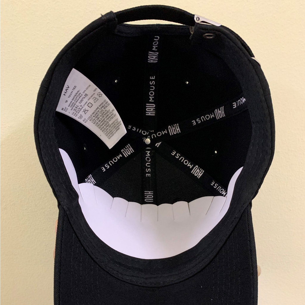 Nón kết Mũ lưỡi trai đen 1980 logo thêu dành cho nam nữ Free size