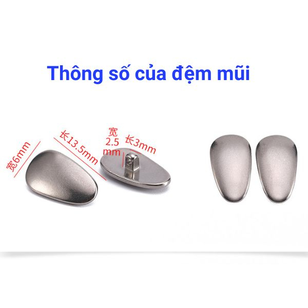 Đệm gắn chân nhôm cao cấp dành cho mắt kính