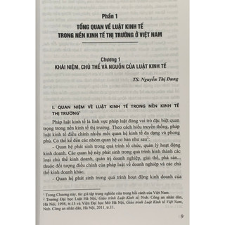Sách - Luật kinh tế (sách chuyên khảo) (tái bản lần thứ nhất, có sửa đổi, bổ sung)