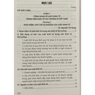 Sách - Luật kinh tế (sách chuyên khảo) (tái bản lần thứ nhất, có sửa đổi, bổ sung)