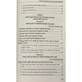 Sách - Luật kinh tế (sách chuyên khảo) (tái bản lần thứ nhất, có sửa đổi, bổ sung)