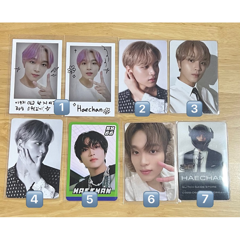 THẺ HÌNH ẢNH CHÍNH HÃNG HAECHAN