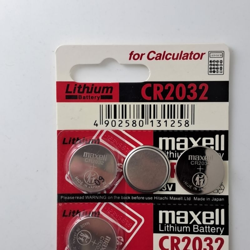 Vỉ 5 Viên Pin Maxell CR2032 Chính hãng Lithium Coin Cell 3V Dùng Cho Smartkey, Máy đo đường huyết....- Phụ Kiện Nhị Hồng