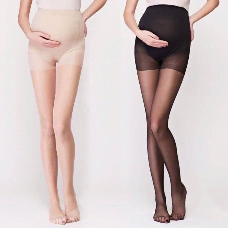 Quần Tất Bầu Larosa Mỏng Mùa Đông Siêu Dai Kỳ Thật Chân Có Chun Rút Hàng Đẹp
