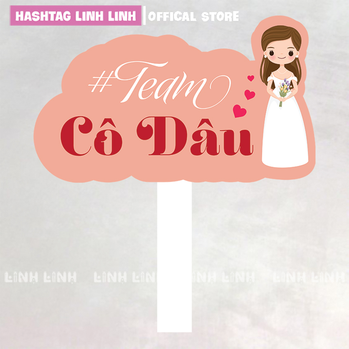 Hashtag đám cưới  , HOT NHẤT , biển cầm tay đám cưới, sinh nhật,...MS 151-170