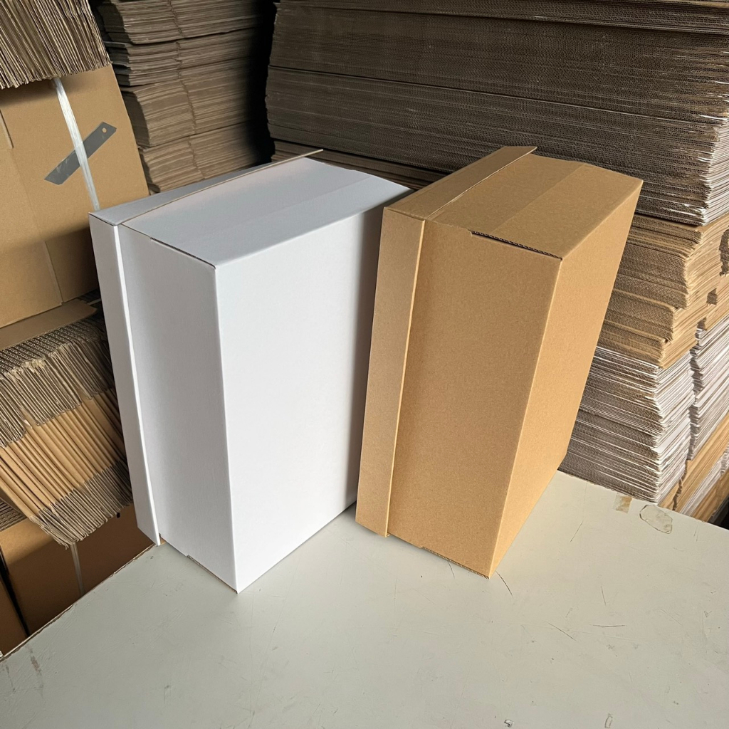 HỘP CARTON ĐỰNG GIÀY, TÚI XÁCH, QUÀ TẶNG... SIZE 35X25X15CM