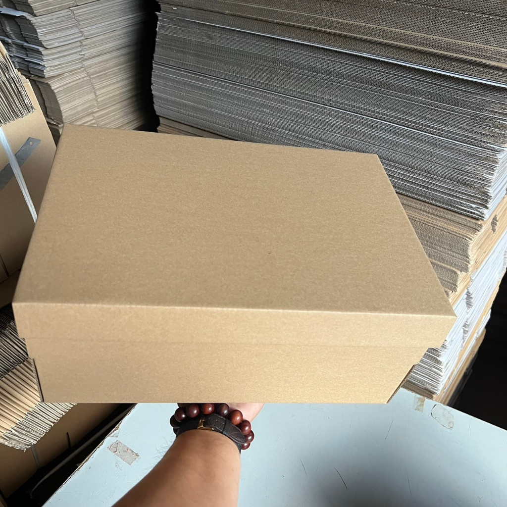 HỘP CARTON ĐỰNG GIÀY, TÚI XÁCH, QUÀ TẶNG... SIZE 35X25X15CM