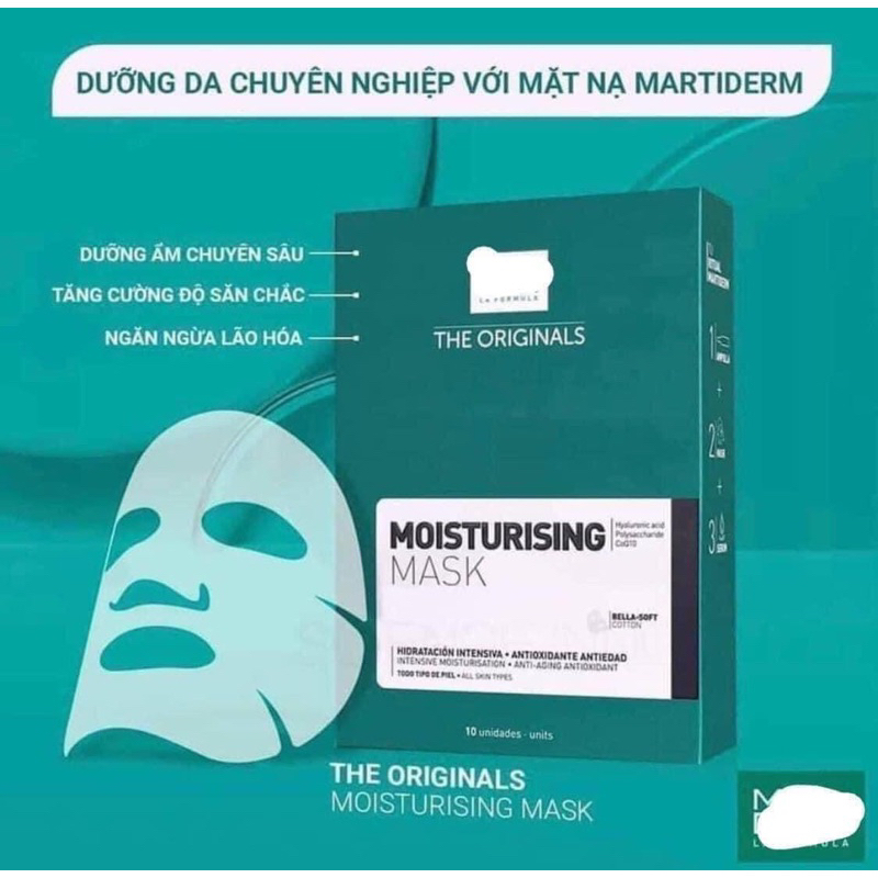 Mặt Nạ cấp ẩm phục hồi chuyên sâu MartiDerm The Originals Moisturising Mask