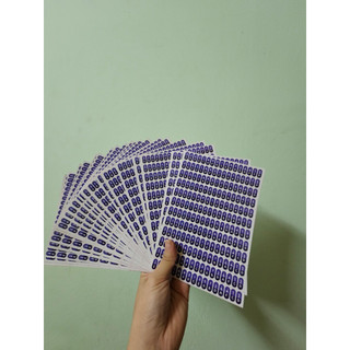 Set 12 giấy dán kalimba CAO CẤP STICKER