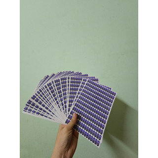 Set 12 giấy dán kalimba CAO CẤP STICKER