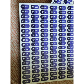 Set 12 giấy dán kalimba CAO CẤP STICKER