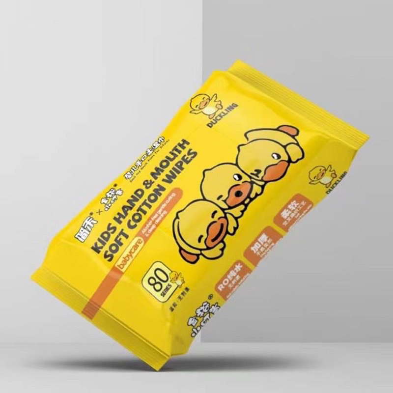 10 GÓI KHĂN GIẤY ƯỚT DUCK HÀNG NỘI ĐỊA CAO CẤP MẪU MỚI