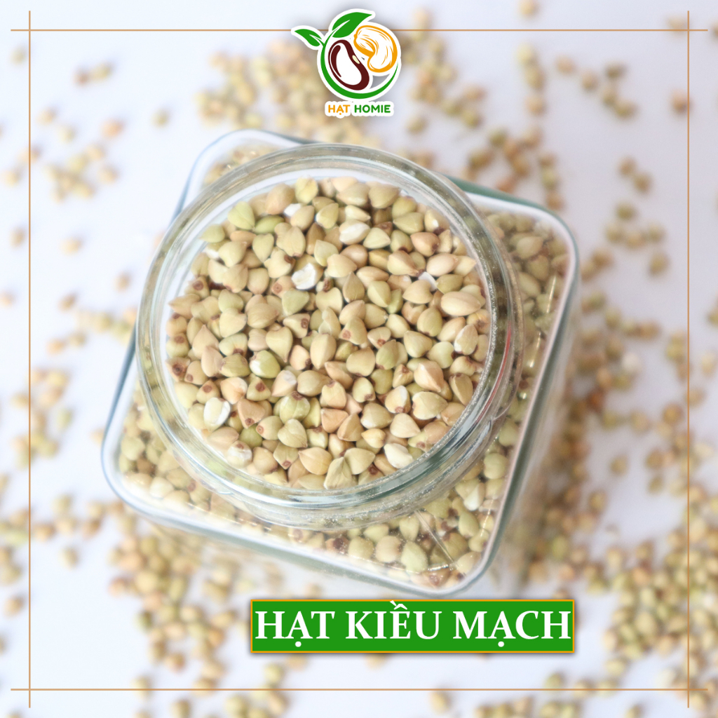 Hạt Kiều Mạch Nguyên Cám Organic Hữu Cơ 500g