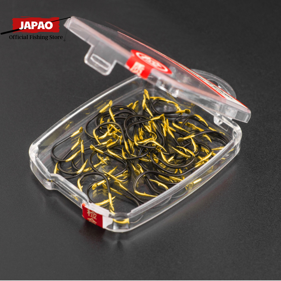 Lưỡi câu cá săn hàng có ngạnh cao cấp Japao Lưỡi câu cá săn hàng lưỡi Iseni thép carbon siêu cứng làm thẻo săn hàng