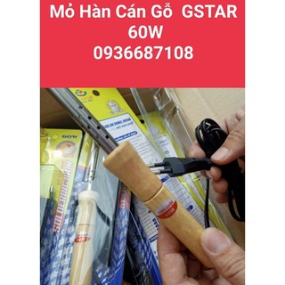 Mỏ hàn cán gỗ hoả tiễn gstar 60w