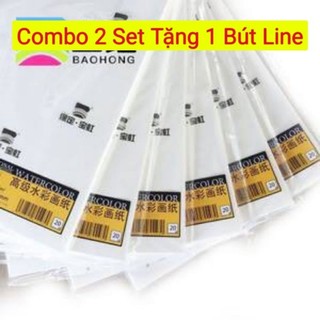 [Quà tặng]Giấy vẽ 20 tờ baohong A3/A4 dòng thường (230gsm/300gsm)