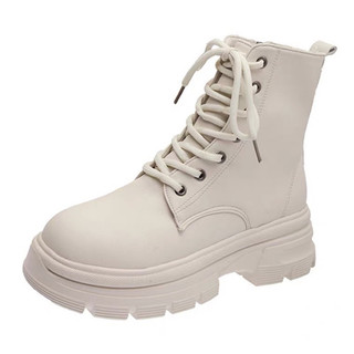 Pass/Thanh lý giày boot trắng size 36