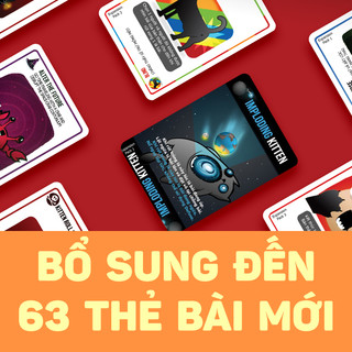 [FREESHIP từ 50k] [Việt hóa] Mèo Cảm Tử - Mèo Nổ Board Game