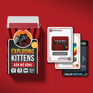 [FREESHIP từ 50k] [Việt hóa] Mèo Cảm Tử - Mèo Nổ Board Game