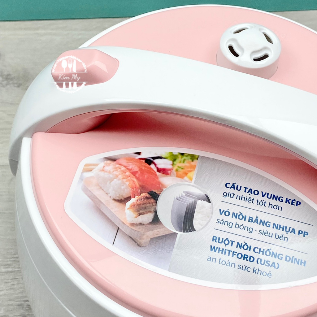 Nồi Cơm Điện SUNHOUSE Dung Tích 1.8 Lít  Tặng Kèm Giá Hấp - HÌNH SHOP CHỤP