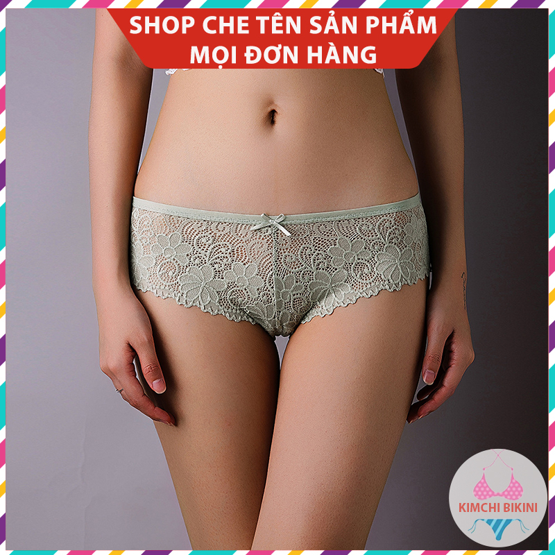 [Thanh Lý] Quần chip nữ ren sexy nửa mông gợi cảm hàng KIMCHIBIKINI quần nót nữ được chị em thường dùng QL145
