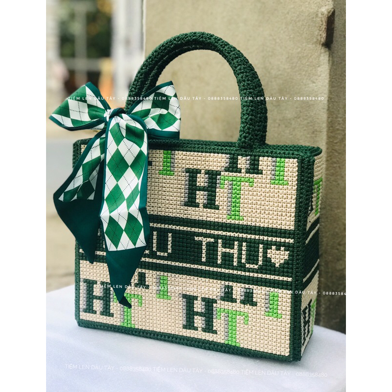HÀNG ODR// Túi Thêu Handmade Hàng Thủ Công Thiết Kế Theo Tên