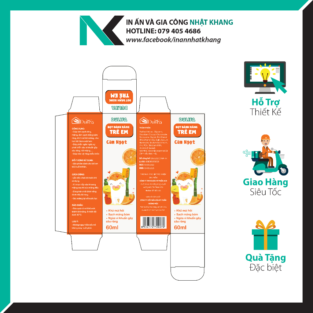 Hộp Giấy Giá Tận Xưởng - Nhật Khang - Thiết kế theo yêu cầu