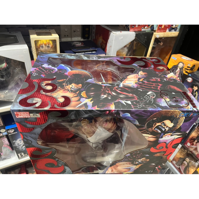 MÔ HÌNH ONE PIECE CHÍNH HÃNG POP MAXIMUM LUFFY GEAR 4