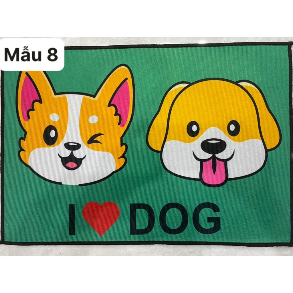Thảm Lau Chân 3D Chữ Nhật Loại 1 , Thảm Chùi Chân Giá Sỉ