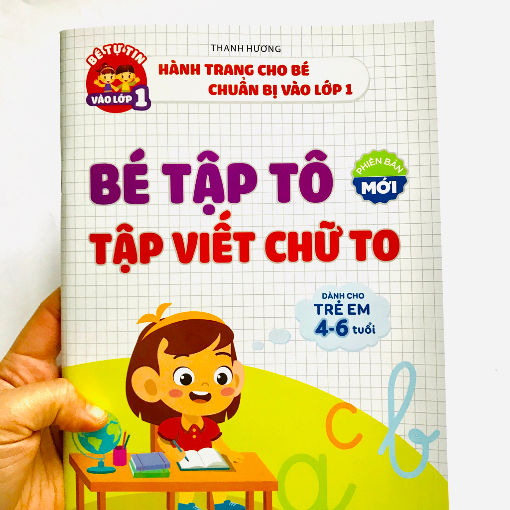 Bé tập tô chữ to_ đồ dùng học sinh giá rẻ