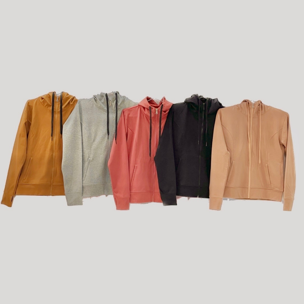 ÁO KHOÁC, Áo Chống Nắng Nữ AURORA vải 100% cotton siêu mịn, siêu mát, TÚI có khóa kéo