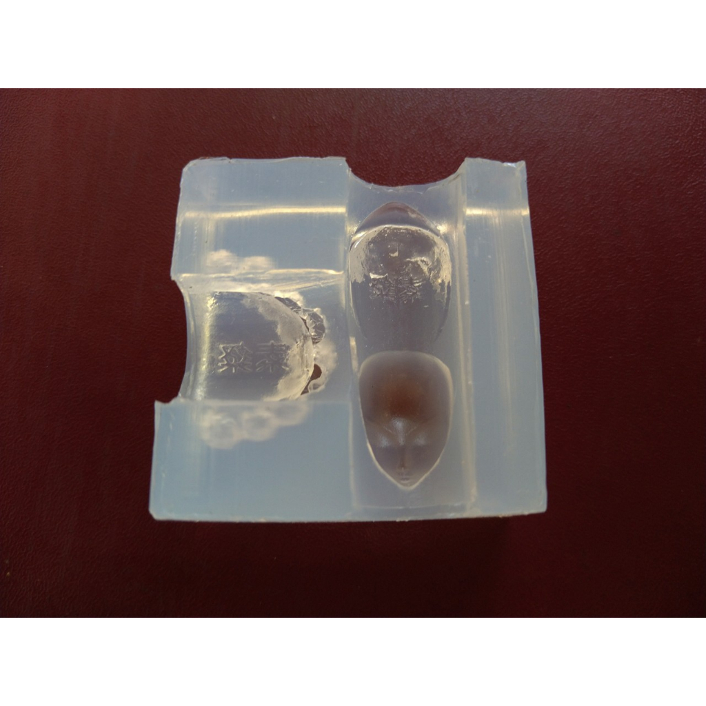 Cô gái Trung Hoa - Khuôn silicone trang trí nail, keycap, làm charm trang sức