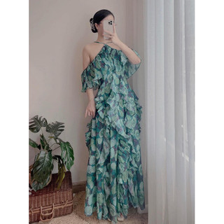 Váy hoa bèo xếp ly siêu xinh