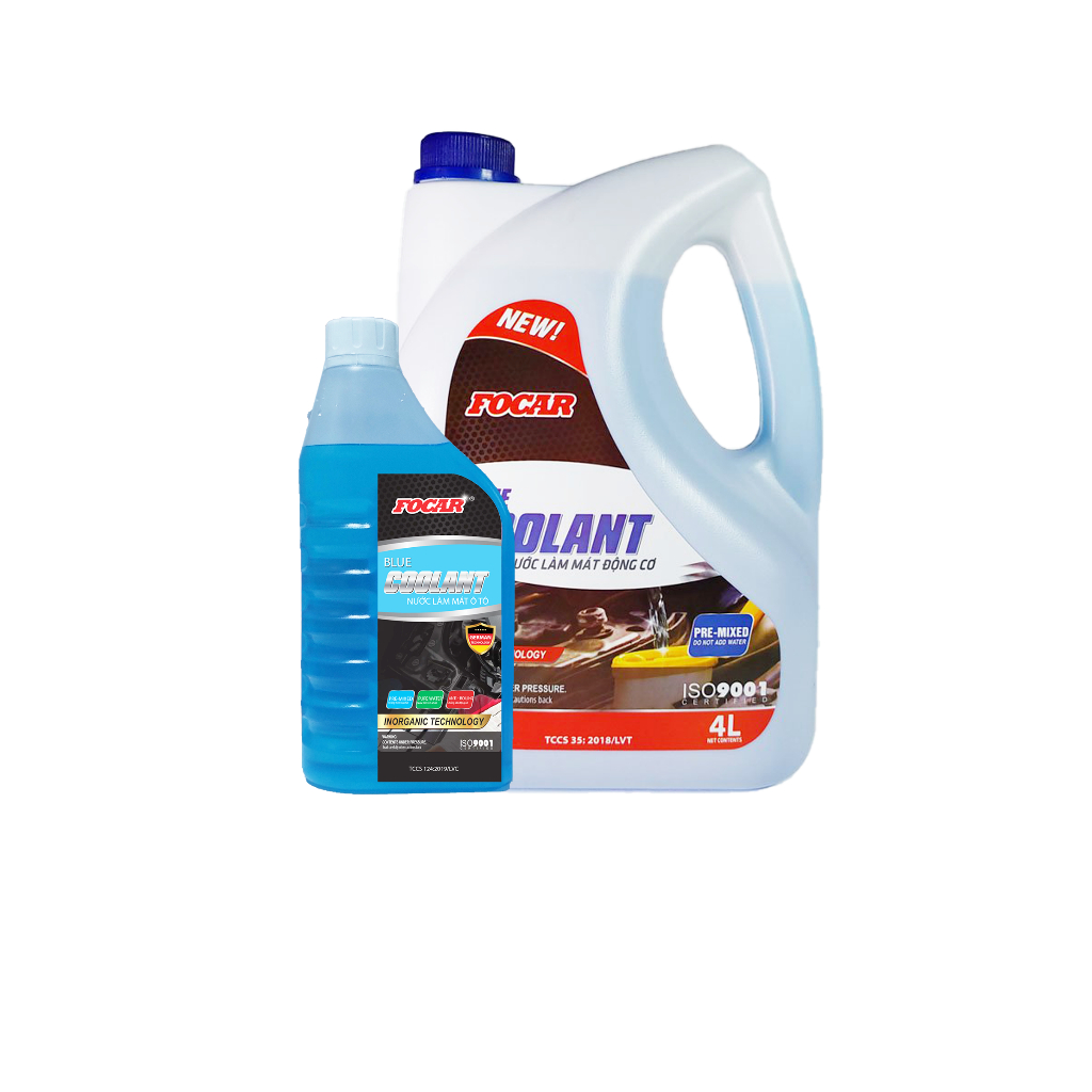 Dung Dịch Nước Làm Mát Động Cơ Xe Ô Tô Focar Coolant, Nước Làm mát Máy Móc Công Nghiệp