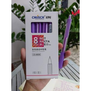 Bút Nước Dạng Bấm Chosch CS8698 Đủ Màu (1 cây)
