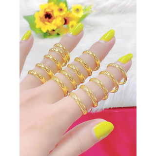 Nhẫn khâu xi vàng 9999