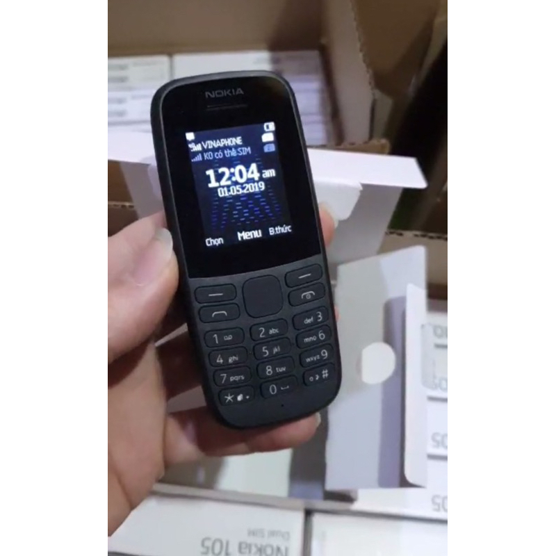 Điện thoại Nokia 105 2 sim 2 sóng