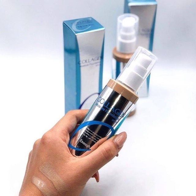 KEM NỀN ENOUGH ULTRA X10 COVER UP COLLAGEN FOUNDATION SPF50 + PA +++ TCN