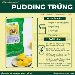 Bột pudding trứng BKB 1kg