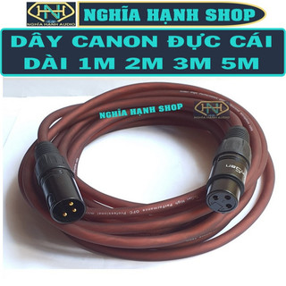 Dây canon đực cái dài 1m 2m 3m 5m