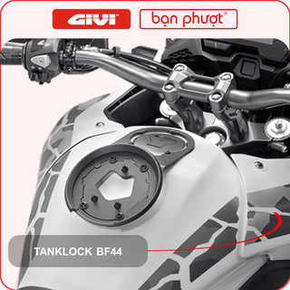 Bộ Ngàm Gắn Túi Gài Bình Xăng BF44 - Đế Gắn Túi Bình Xăng TANKLOCK BF44 - Bạn Phượt