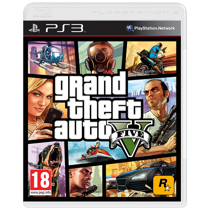 Grand Theft Auto V - Đĩa game PS3 