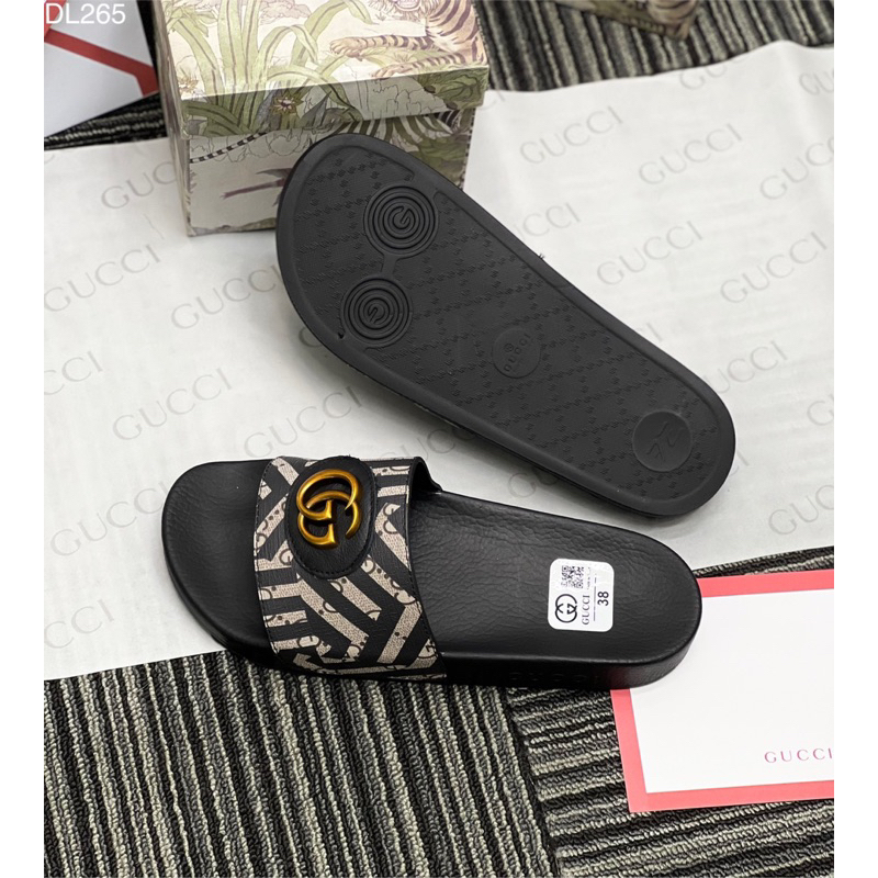 Dép nam quai da tag sắt kèm video như ảnh có hộp như ảnh