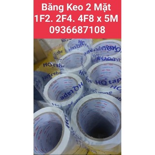 băng keo 2 mặt 1F2 x 5m