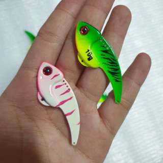Size 10gram phôi tùy chọn : Cá Sắt Cicada , Fishen , Orichi / 10gr mồi câu cá phôi cá sắt câu đáy