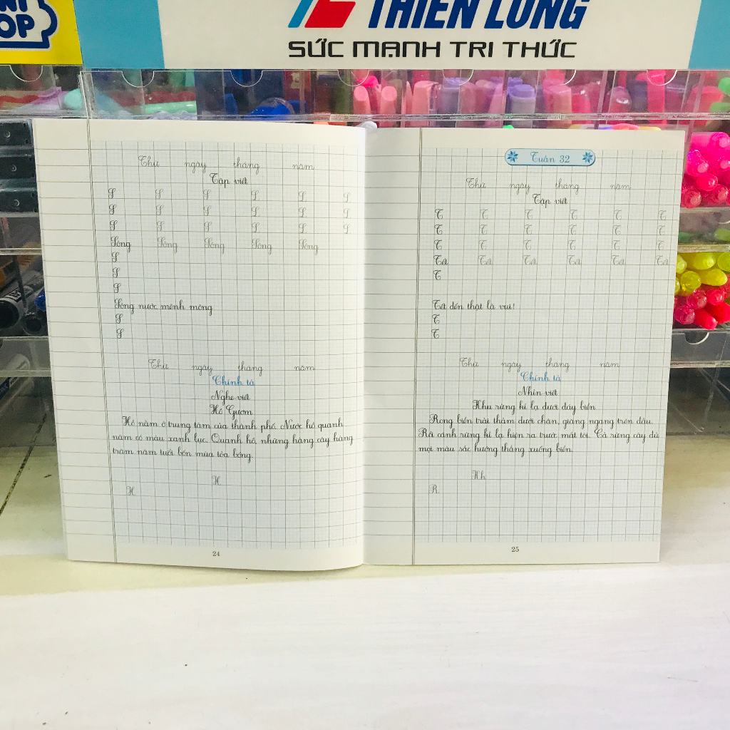 Vở chính tả  lớp 1 theo chân trời sáng tạo